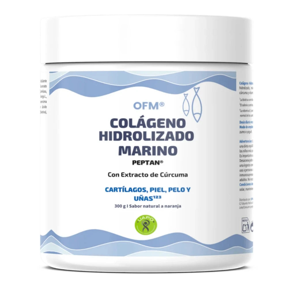 Colágeno Marino con Extracto de Cúrcuma. OFM® 300g