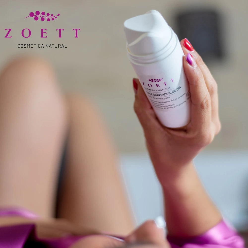 Emulsión facial para pieles deshidratadas