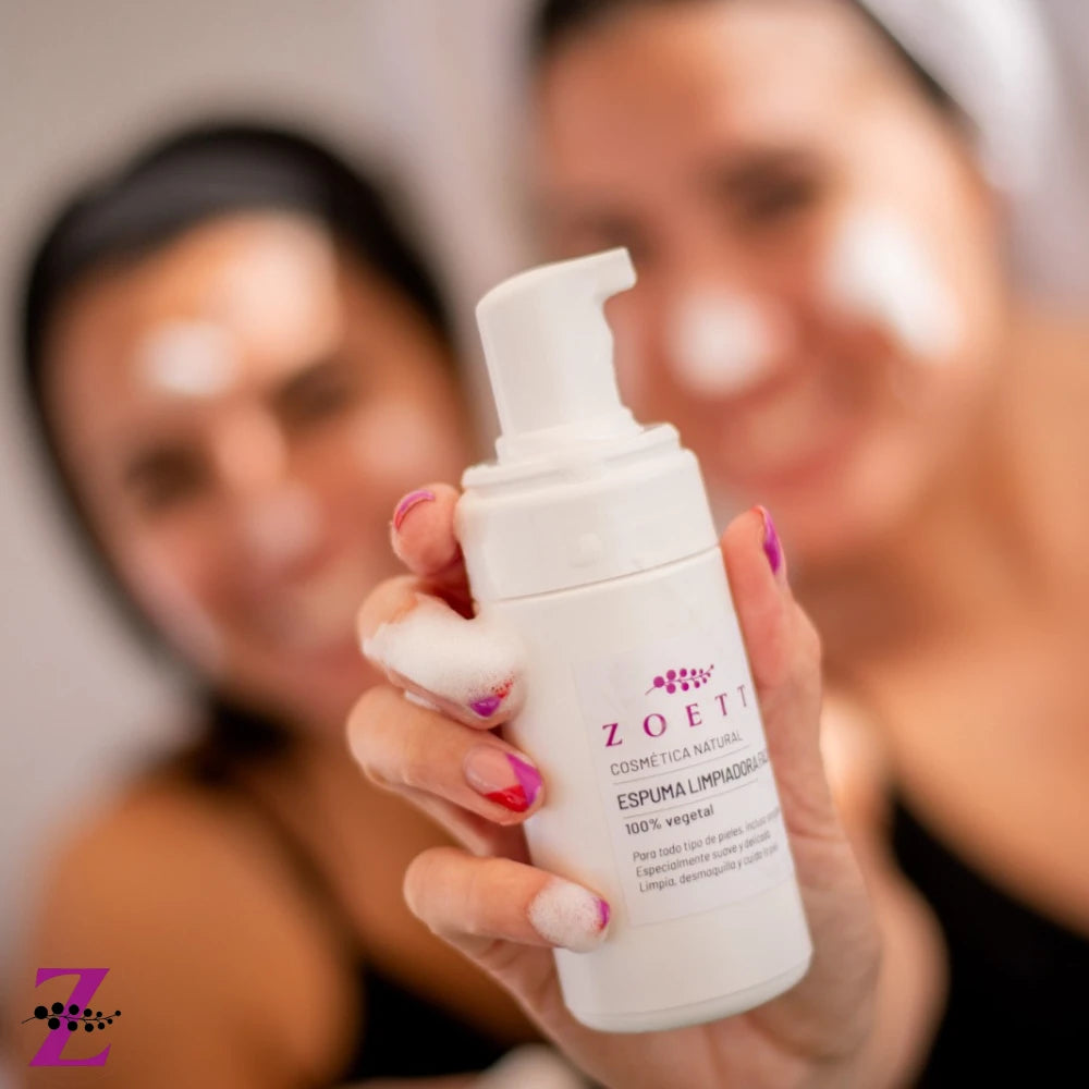 Espuma limpiadora facial