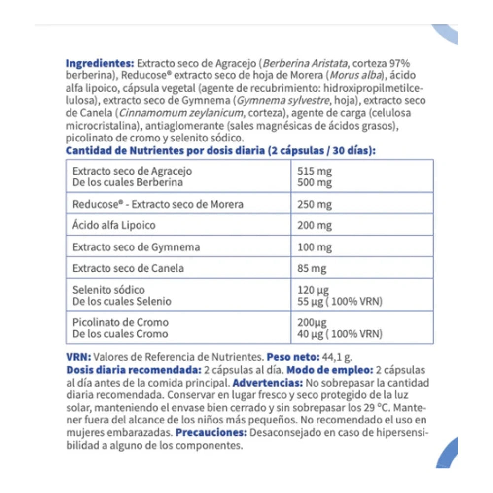 Gluco Control. 60 cápsulas