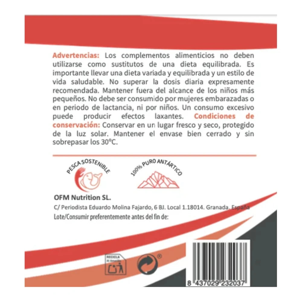 Aceite de Krill Superba2. Omega 3. 120 perlas