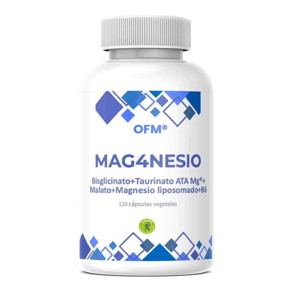 Mag4nesio OFM®. Magnesio 120 cápsulas