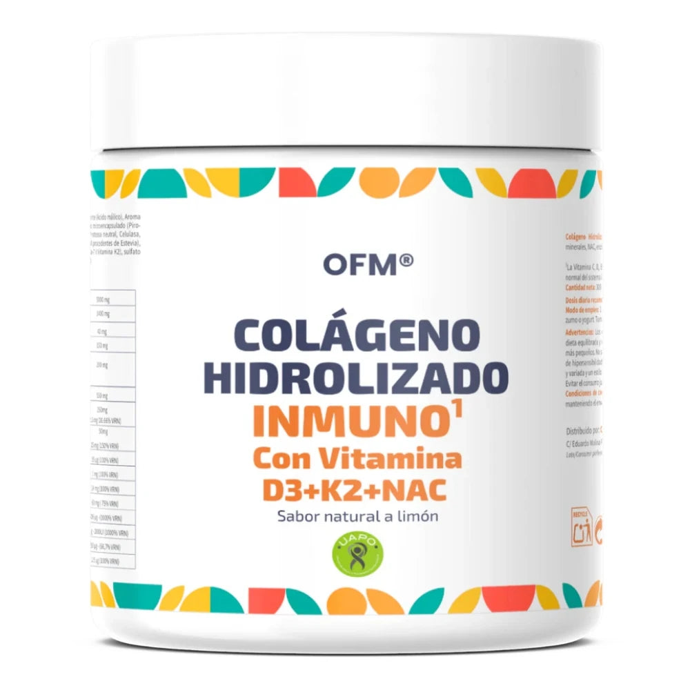 Colágeno Hidrolizado Inmuno OFM. 300g